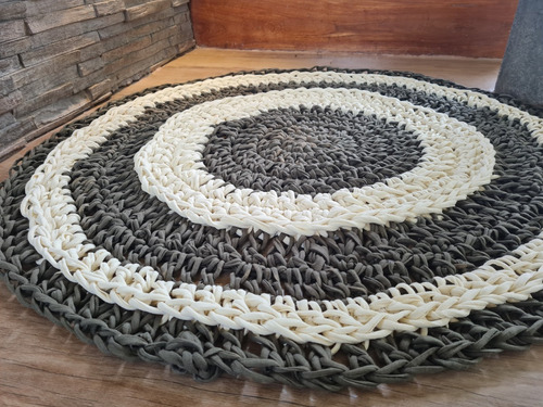 Alfombras Al Crochet De Totora Erizo C