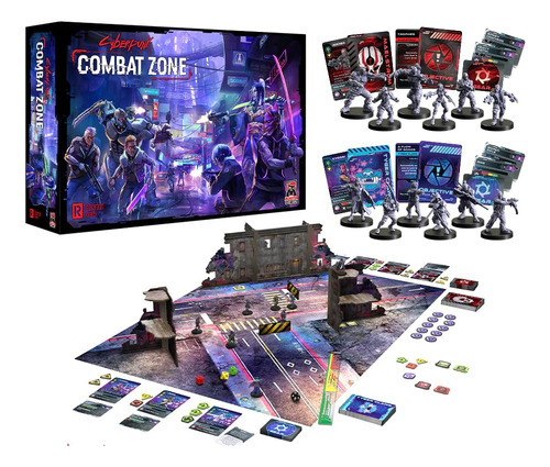 Monster Fight Club Cyberpunk Red Board Game: Combat Zone Co.