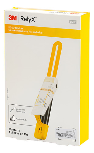 Cimento Resinoso Dual Relyx U200 Clicker 11g