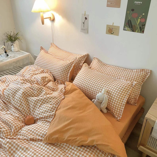 Juego Ropa De Cama Sabana +funda De Plumon 2 Plazas Bys33
