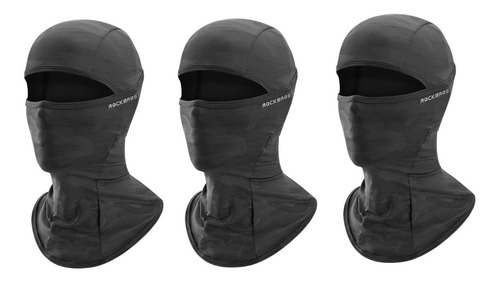 3pcs Pasamontañas Ciclismo Máscara Moto Balaclava Esqui Uv