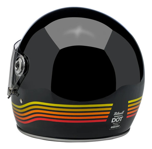 Casco Biltwell Gringo Dot Retro Entrega Inmediata Para Moto