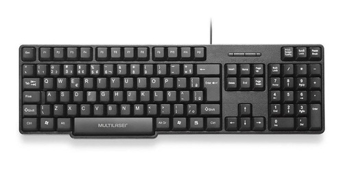 Teclado Slim Preto Usb - Tc213 - Multilaser