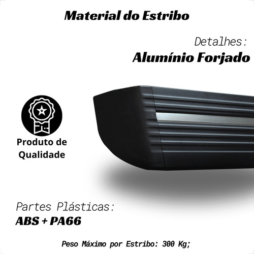 Estribo Elétrico Automático Land Rover Velar 20-22 Retrátil