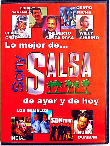 Lo Mejor De...sony Salsa De Ayer Y Hoy Dvd Varios 2004