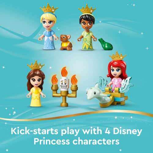 Libro De Cuentos De Lego Disney Ariel Belle Cenicienta Tiana