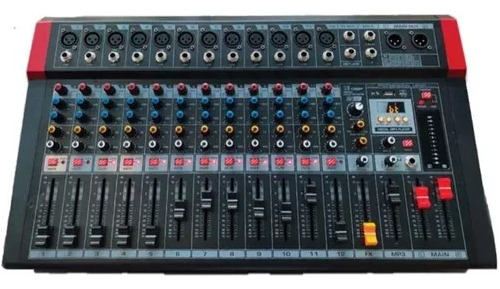 Mezcladora Soundtrack Amplificada 12 Ch 150w Mix1200dsp