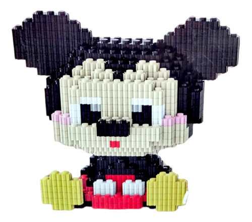 Bloques Mágicos Mickey Mouse 1580 Pz Figuras Armables 3d