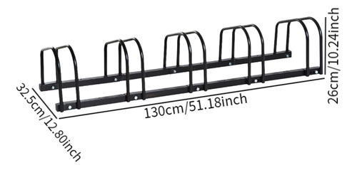 Soporte Para Bicicletas, Soporte Para 5 Compartimentos