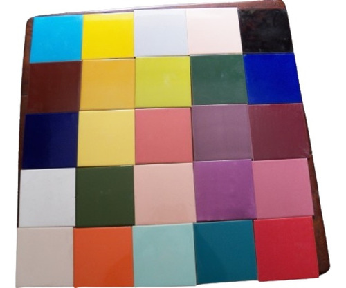 Azulejo Colores Varios P/ Arte En Mosaico O Reposicion 15x15