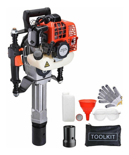 Imagen 2 de 3 de Post Pile Driver With 2-stroke Motor 1.7 Hp (1300 W) 51.7 Cc