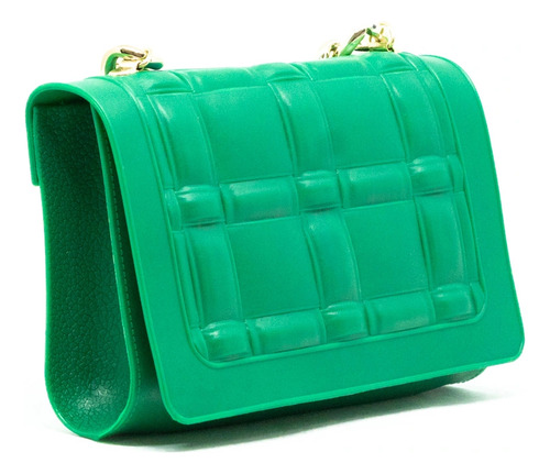 Bolsa Retangular Podlinda Jade Transversal Original 4 Cores