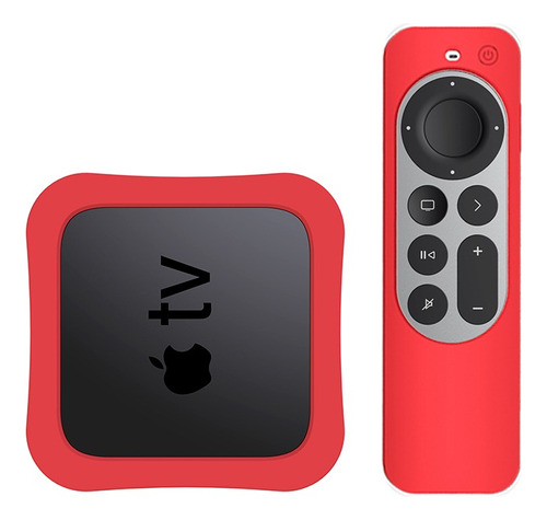 Fundas Para Control Apple Tv 4k + Funda Para Tv Box Apple