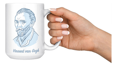 Taza Mug Grande Vicent Van Gogh 15 Onzas