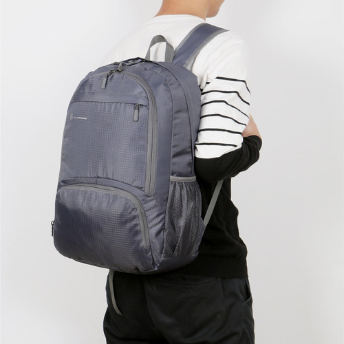 Mochila Plegable Ligera Para Hombres Y Mujeres, Impermeable,