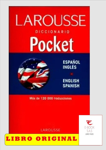 Imagen 1 de 3 de Diccionario Pocket Español - Ingles, English - Spanish