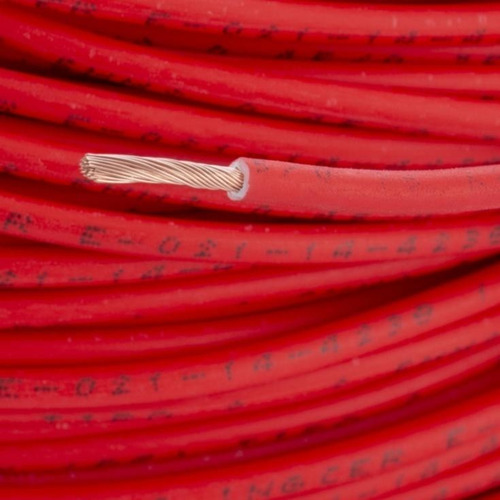 Cable Libre De Halógenos (h07z1k) 2,5 Mm2 50 M Rojo