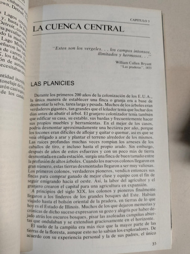 Reseña De La Geografía De Los Estados Unidos (Usado)