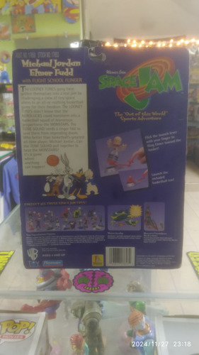 Warner Bros Space Jam, Michael Jordan & Elmer Fudd Figuras (Usado)