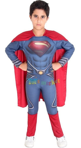 Disfraz De Superman Nueva Pelicula Con Capa Sulamericana