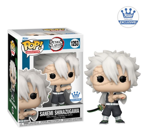 Funko Pop Sanemi 1253 Demon Slayer (funko Shop) Anime (Usado)