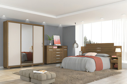 Guarda Residence Com Pe Quadrado Amendola/off - Demóbile