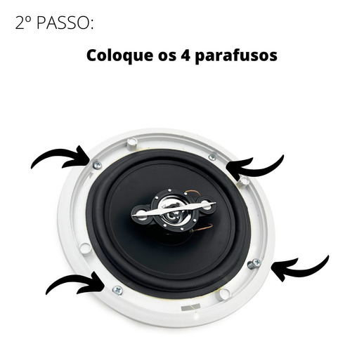 1 Kit Suporte De Fixação Presilha Trava Arandela Orion Leson