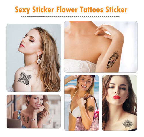 Pegatinas De Tatuajes Falsos, Pegatinas De Tatuajes Sexys Co