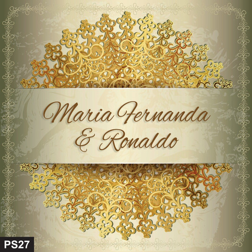 Pista De Dança Para Casamento Dourado Realeza Ps27 - 5x5m