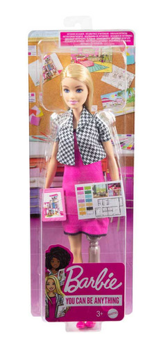Barbie Muñeca Profesiones Diseñadora Interiores Con Protesis