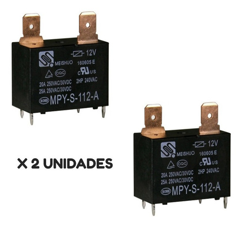 Rele Relay Mpy-s-112-a 20-25amp Para A/a Split O Nevera