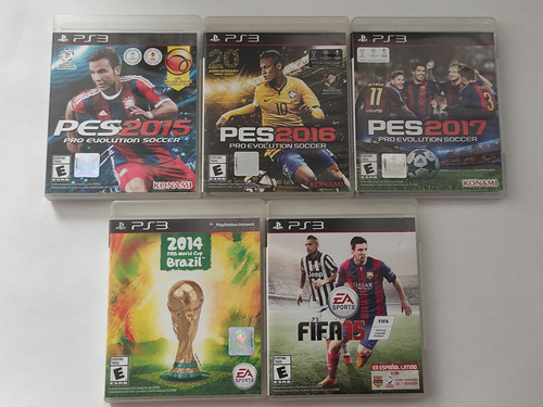 Pack De Juegos De Futbol Ps3. Pes Fifa