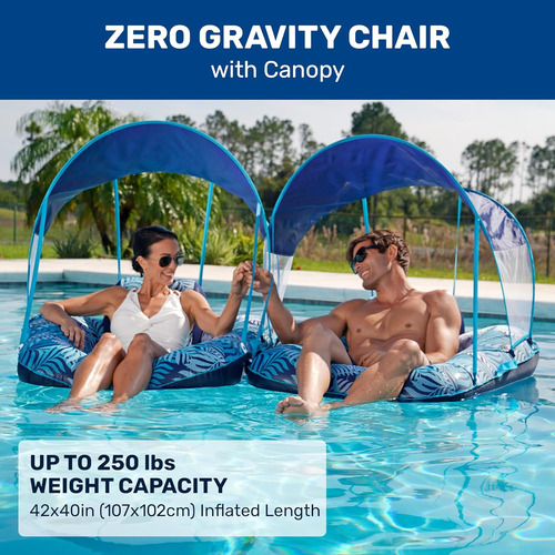 Silla De Piscina Aqua Float Para Adultos Zero Gravity Flo...