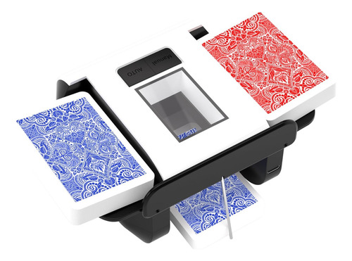 Máquina Barajadora De Cartas Eléctrica Con Manual Automático