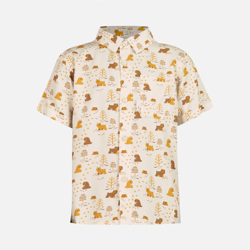 Camisa Niño Cliff Shirt Print Beige Lippi
