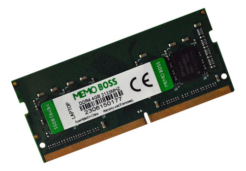 Memo Boss - Memoria Ram Sodimm Para Portátil, 4 Gb, Ddr4, 21