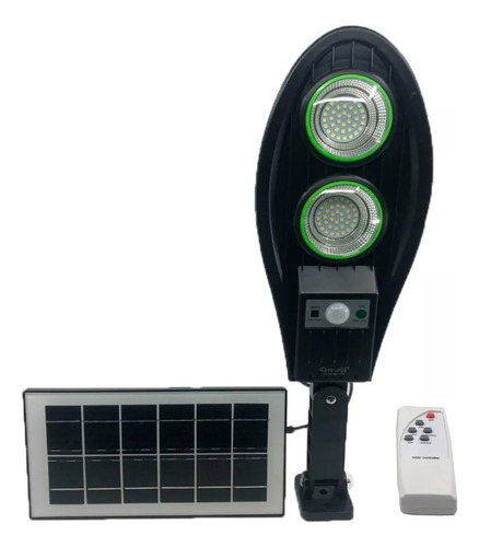 Foco Solar 30w Con Sensor Y Fotocelula Para Columna 