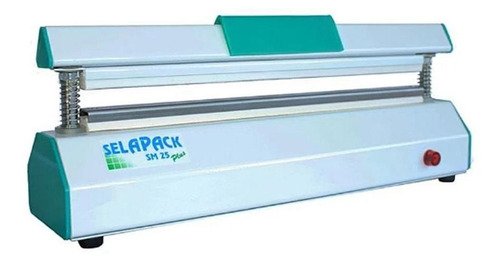 Seladora Manual Selapack Sm25 Plus Verde110v/220v Cor Branco 220v
