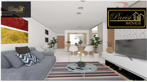 Imagem 2 de 6 de Apartamento Com 2 Dorms, Boqueirão, Praia Grande - R$ 320.000,00, 74,36m² - Codigo: 229 - V229