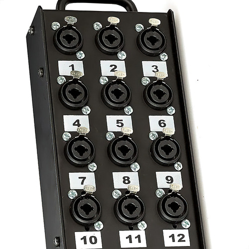 Medusa Com Multi Cabo 12 Vias Conectores Combo - 3 Mts
