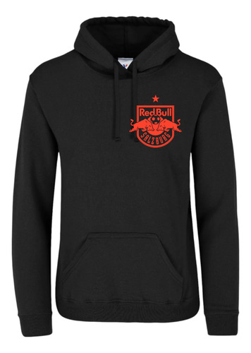 Sudadera Red Bull Salzburg Hoodie Alemania Comoda Ligera Rb