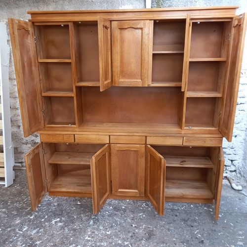 Imagen 9 de 9 de Alacena Pie 36 Prof Bargueño Mueble Cocina Aparador Modular