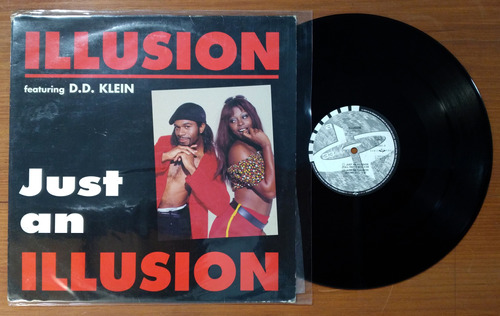 Illusion Just An Illusion 1996 Disco Maxi Vinilo Holanda