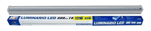 Regleta Tubo Led 60cm Blanca 12w 840lm Megaluz Color Blanco