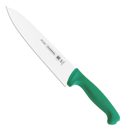 Cuchillo Chef Verde Profesional 8 Pulgadas Tramontina