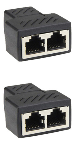 Conector Acoplador De Cable Ethernet, 2 Piezas