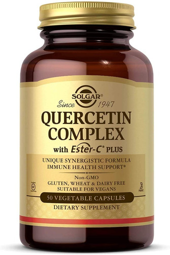 Quercetina Complex Con Ester-c Plus Solgar 50 Capsulas
