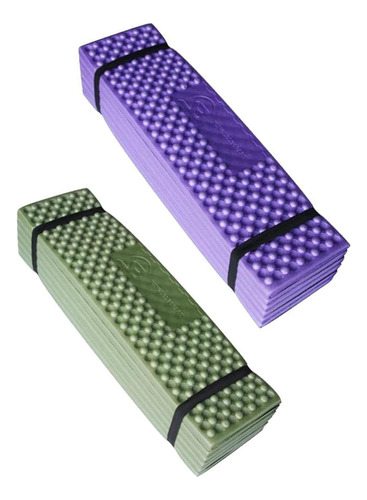 2x Colchoneta Portátil Plegable Para Exteriores, Suave,