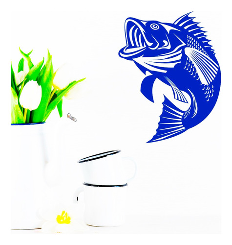 Vinilos Adhesivos Sticker Pared De Peces, Pez 50x70cms