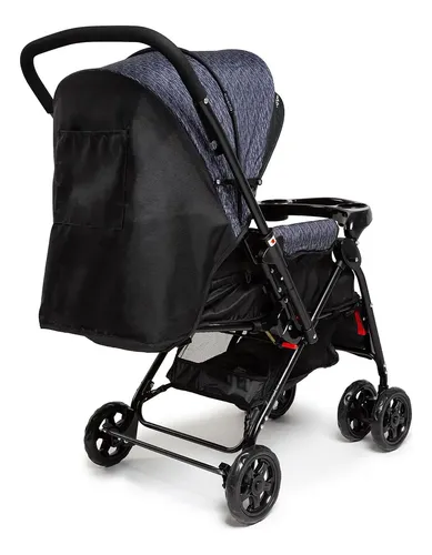 Travel System Duo, Cosco Kids, Reverse, 0 a 15kg, Preto Rajado: imagem 2